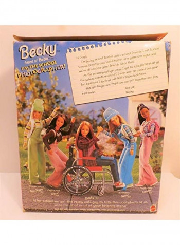 Becky I'm The School Photographer 4x11inch