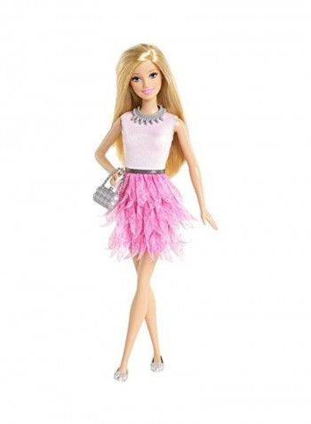 Fashionistas Doll with Ruffled Dress 3 x 13inch