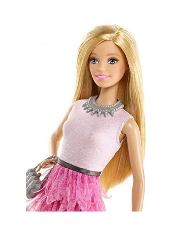 Fashionistas Doll with Ruffled Dress 3 x 13inch