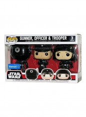 Pack-3 Star Wars Gunner Officer & Trooper Exclusive 4 x 10inch