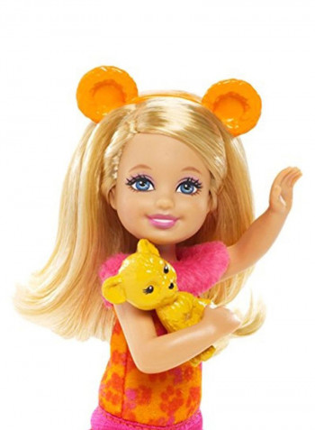 Sisters Safari Chelsea Doll With Puppy 3 x 1.5 x 6.37cm