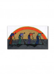 The Harvest Canvas Wall Art multicolour 10 x 19inch