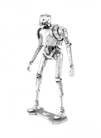 Set Of 4 Star Wars Droid 3D Metal Model Kit 7x5x1inch