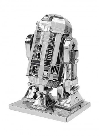 Set Of 4 Star Wars Droid 3D Metal Model Kit 7x5x1inch