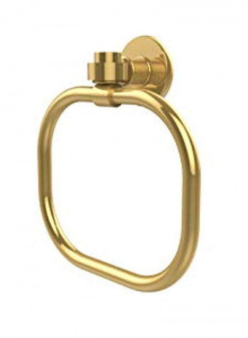 Continental Collection Towel Ring Gold