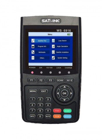 Digital Satellite TV Finder WS-6916 Black