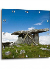 Ireland The Burren Poulnabrone Stones Tomb Wall Clock Multicolour 13x13inch