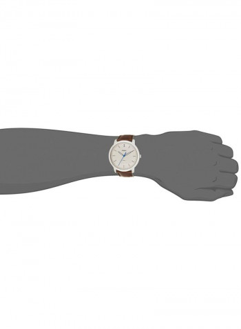 Men's Water Resistant Leather Analog Watch FS5306