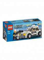 City: Police Car Building Toys Set