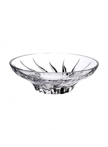 Crystal Trix Collection Bowl Clear 12x12x3.75inch