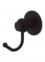 Mercury Collection Brass Robe Hook Black 2.5x2x5inch