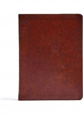 CSB Verse-By-Verse Reference Bible, Brown Bonded Leather Hardcover