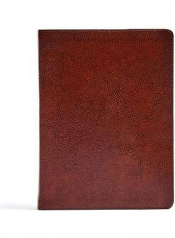 CSB Verse-By-Verse Reference Bible, Brown Bonded Leather Hardcover