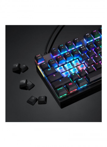 MOTOSPEED CK82 Mechanical 87 Keys RGB Gaming Keyboard with OUTMU Blue Switch Multimedia N-key Rollover Black