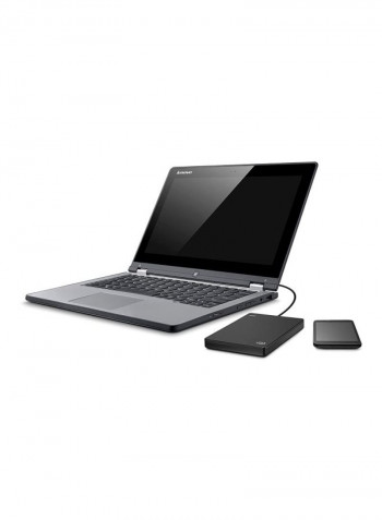 Backup Plus Slim External Hard Drive 2TB Black