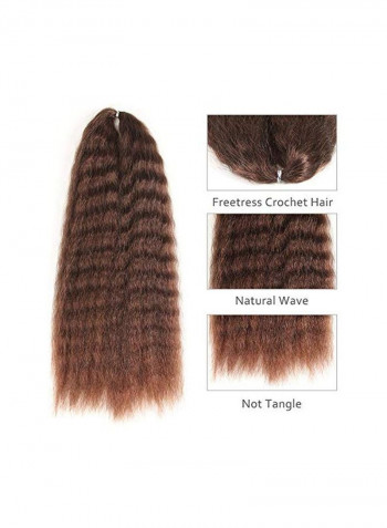 Curly Hair Extension Ombre Gold 20inch