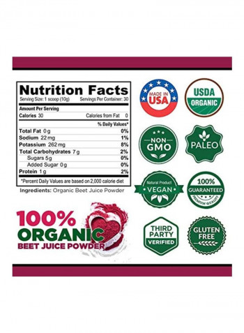 Organic Beet Juice Powder Superfood