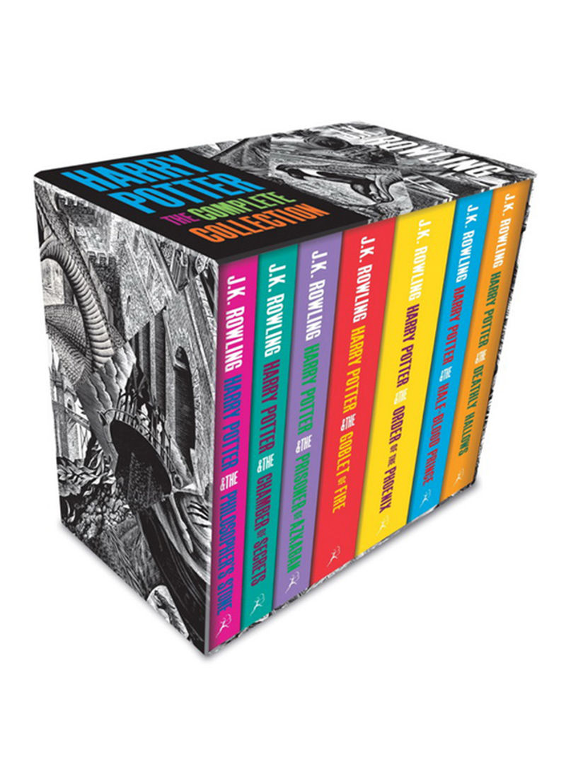 Harry Potter Boxed Set: The Complete Collection Paperback English by J K Rowling - 2018