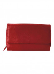 RFID Blocking Wallet Red