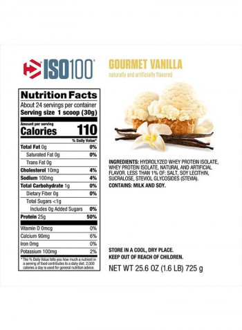 ISO 100 Hydrolyzed Protein Powder