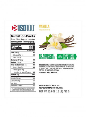 ISO-100 Hydrolyzed Whey Protein Isolate