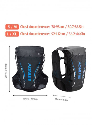 Nylon Hydration Backpack 48x32x15centimeter