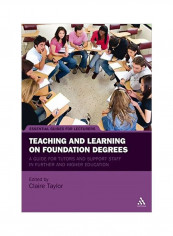 Teaching And Learning On Foundation Degrees Paperback