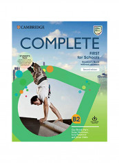Complete First For Schools Student's Book Pack Hardcover 2