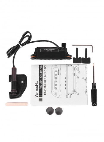 Guitar Microphone And Soundhole Pickup Transducer