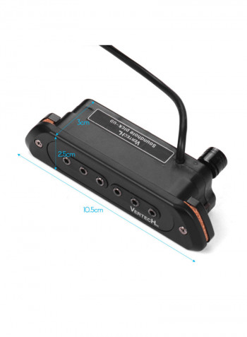 Guitar Microphone And Soundhole Pickup Transducer