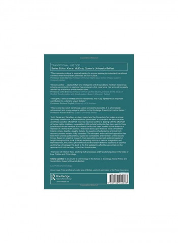 Truth, Denial And Transition Paperback English by Cheryl Lawther - 18 Jul 2015