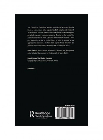 Capital In Disequilibrium: The Role Of Capital In A Changing World Paperback