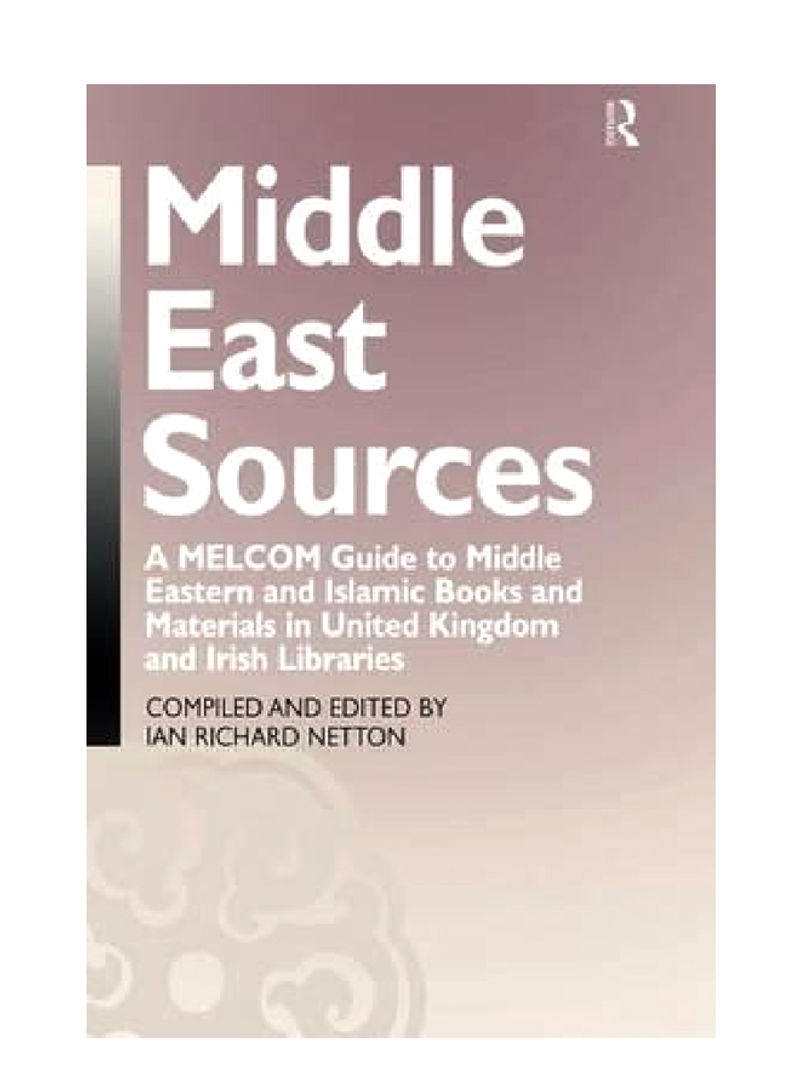 Middle East Sources Paperback
