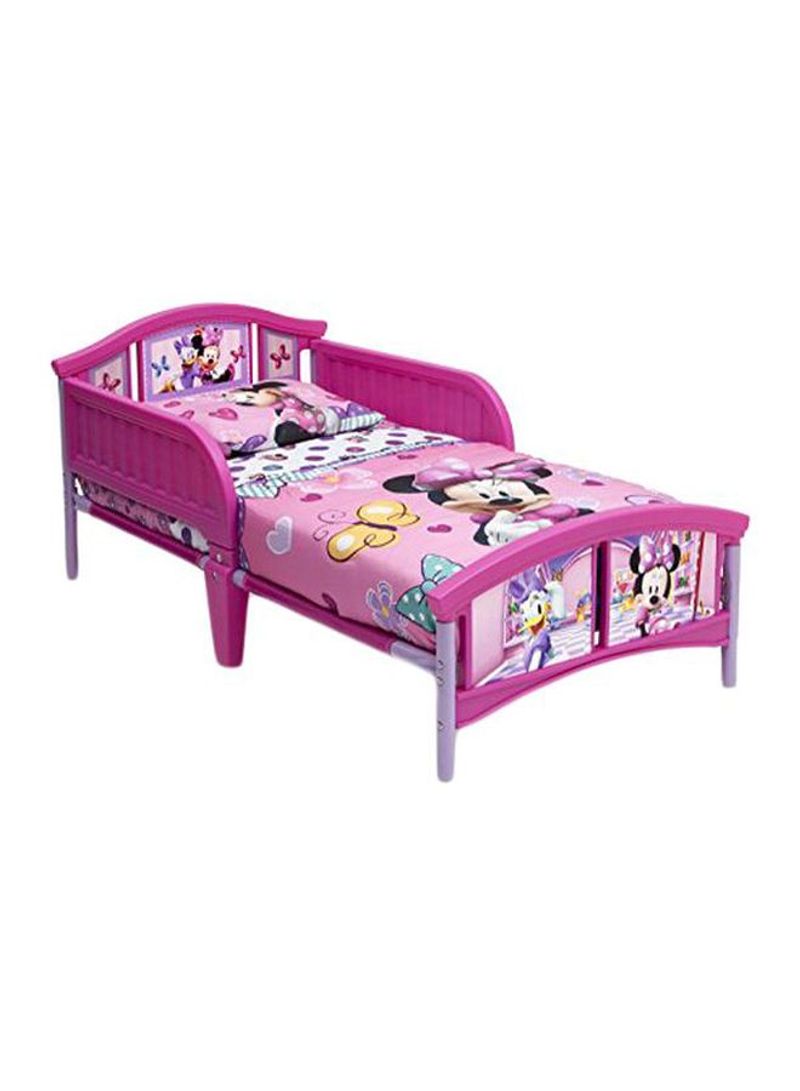 Disney Minnie Mouse Design Bed Pink/White/Black
