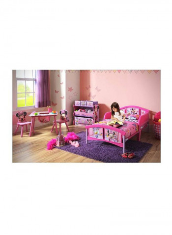 Disney Minnie Mouse Design Bed Pink/White/Black