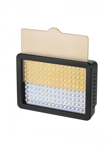LED Video Camera Light Kit 13.3x9.3x4.2centimeter Black/White
