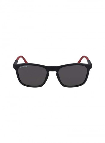 Men's Full Rimmed Rectangular Frame Sunglasses - Lens Size: 54 mm