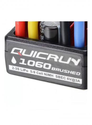QuicRun Brushed ESC For RC Car 3.65x3.2x18cm