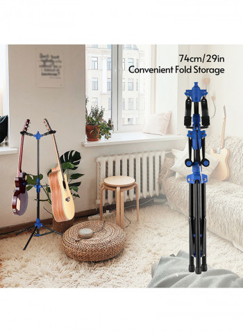 Galux Gs-212 Adjustable Ground Guitar Stand With Lock