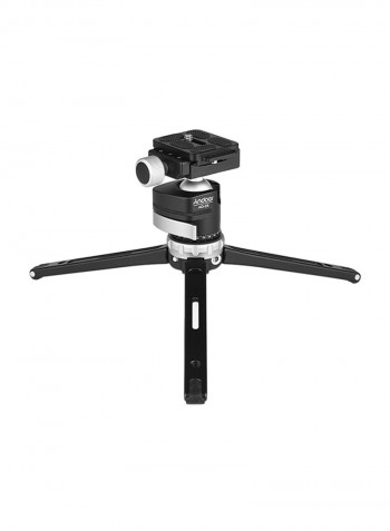 Desktop Mini Travel Tripod With Panoramic Ball Head Black/Grey