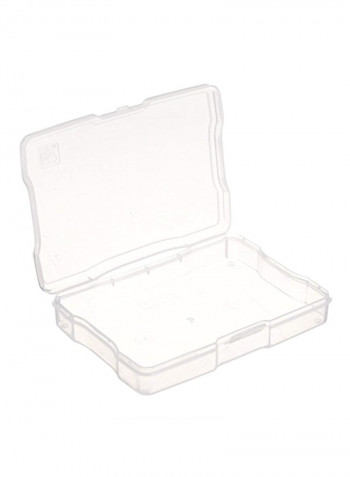 Photo And Craft Storage Case Clear 12.1x15x5inch