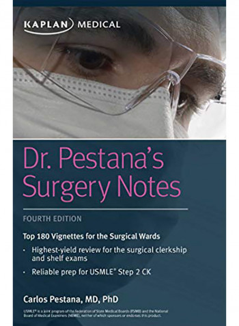 Dr. Pestana's Surgery Notes: Top 180 Vignettes For The Surgical Wards Paperback