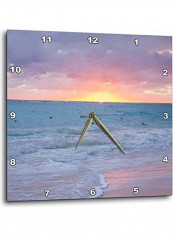 Bavaro Beach Punta Cana Dominican Republic Wall Clock Multicolour 13x13inch