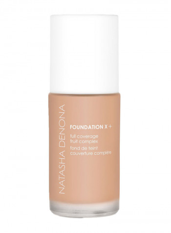 X + Full Coverage Liquid Foundation 60WY Medium-Warm/Yellow Undertone
