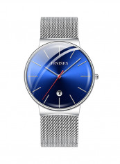 Men's Waterproof Stainless Steel Date Display Analog Watch NNSB03708253