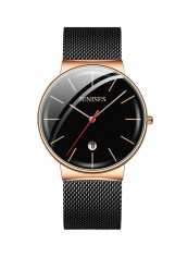 Men's Waterproof Stainless Steel Date Display Analog Watch NNSB03708255
