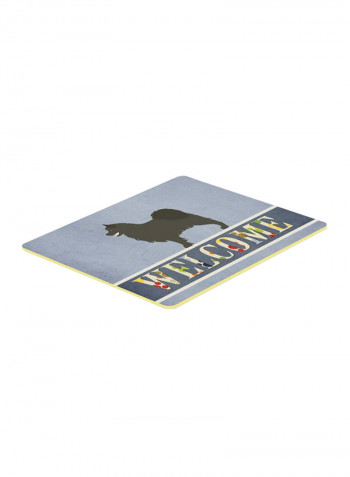 Swedish Lapphund Welcome Kitchen Mat Multicolour 14 x 14inch