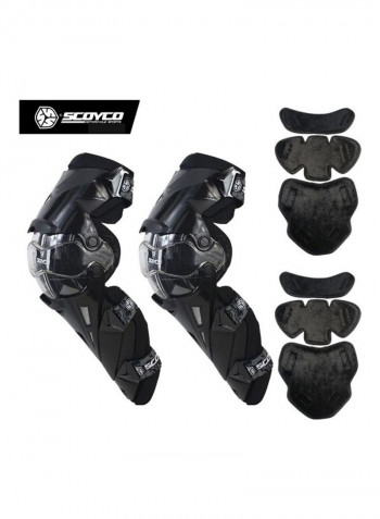 Knee Protector Triumph K12 Black For Motorcycle Riders