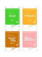 20-Piece Cosmetic Collagen Essence Full Face Facial Mask Sheet