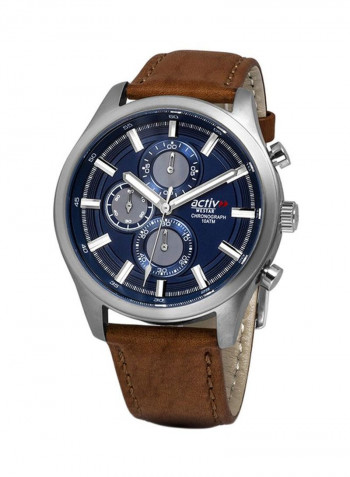 Men's Activ Water Resistant Chronograph Watch 90253STN384